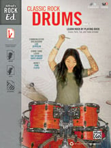 Alfred's Rock Ed. Classic Rock Drums #1 BK/ CD-ROM cover